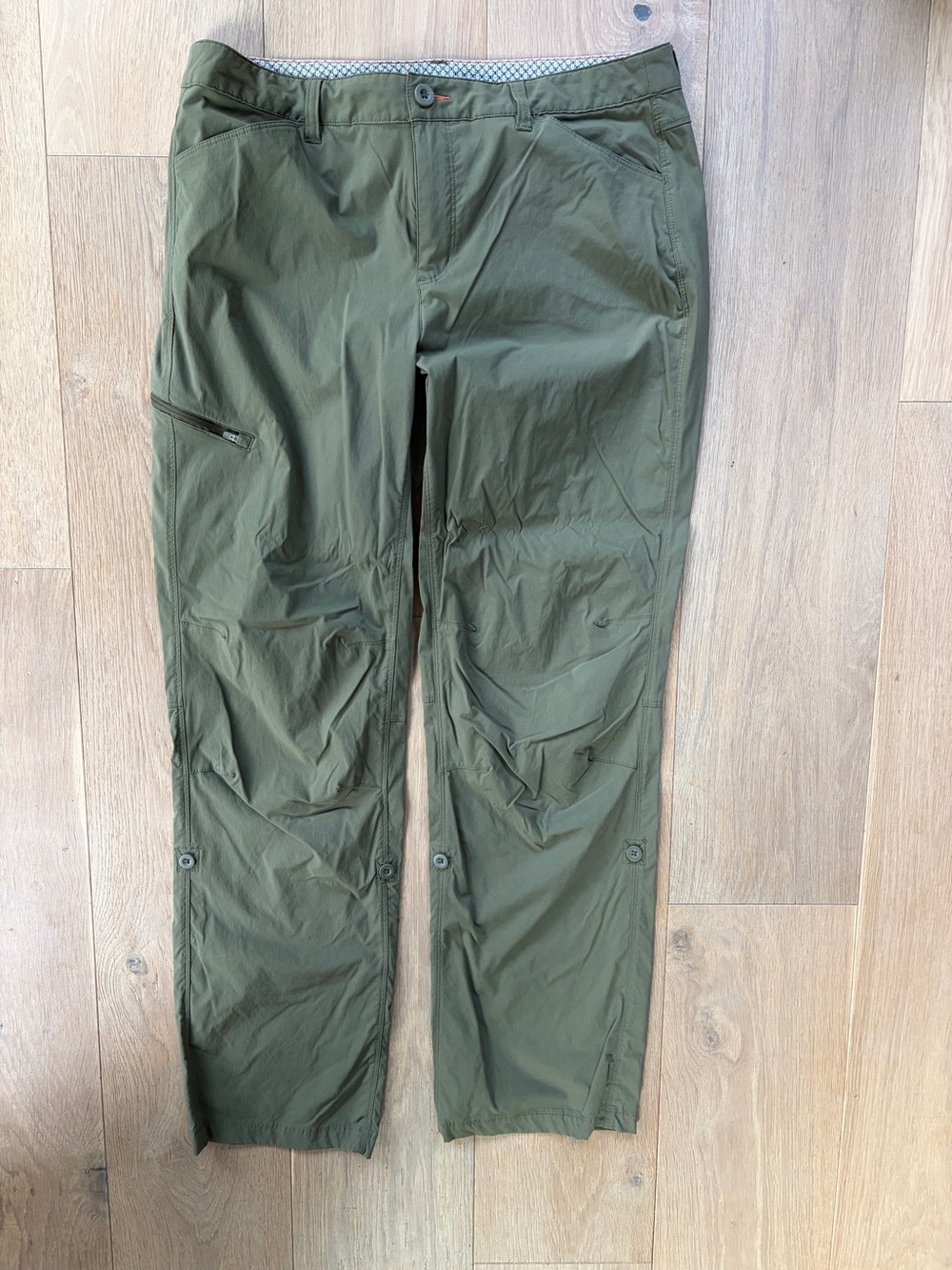 Orvis Jackson Quick-Dry Convertible Roll-Up Pants hiking outdoor gorpcore sz 12